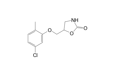 5-[(5-CHLORO-o-TOLYLOXY)METHYL]-2-OXAZOLIDINONE