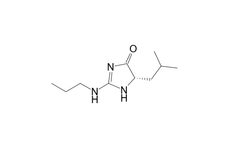(S)-5-Isobutyl-2-(propylamino)-1H-imidazol-4(5H)-one