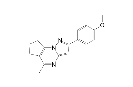 2-(4-Methoxyphenyl)-5-methyl-7,8-dihydro-6H-cyclopenta[e]pyrazolo[1,5-a]pyrimidine