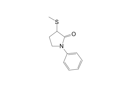3-(Methylthio)-1-phenylpyrrolidin-2-one