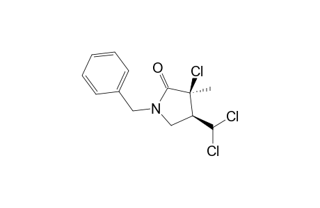 (3S,4S)-1-Benzyl-3-chloro-4-dichloromethyl-3-methyl-pyrrolidin-2-one