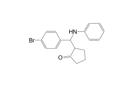 2-[anilino(4-bromophenyl)methyl]cyclopentanone