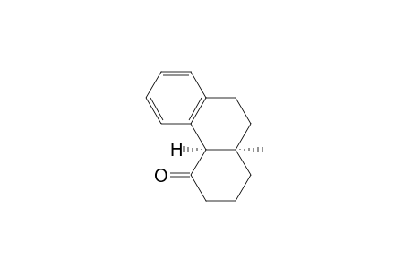 4(1H)-Phenanthrenone, 2,3,4a,9,10,10a-hexahydro-10a-methyl-, cis-