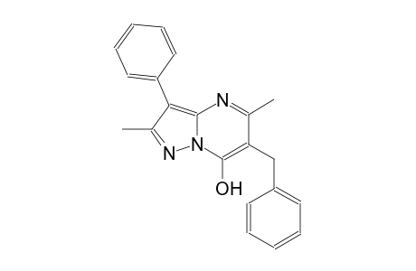 6-Benzyl-2,5-dimethyl-3-phenylpyrazolo[1,5-a]pyrimidin-7-ol