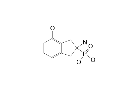 2-AMINO-4-HYDROXY-INDANE-2-PHOSPHONIC-ACID