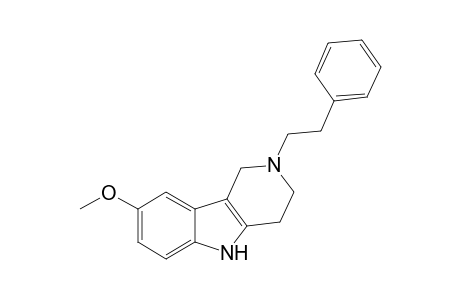 2-(2-Fenethyl)-8-methoxy-2,3,4,5-tetrahydro-1H-pyrido[4,3-b]indole