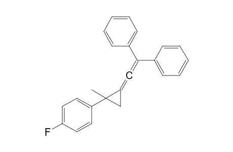 1-(p-Fluorophenyl)-1-methyl-3-(2,2-diphenylethenylidene)cyclopropane