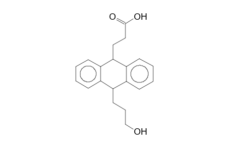 3-[10-(3-Hydroxypropyl)-9,10-dihydro-9-anthracenyl]propanoic acid
