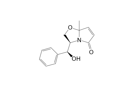 (R)-3-((S)-Hydroxy-phenyl-methyl)-7a-methyl-2,3-dihydro-7aH-pyrrolo[2,1-b]oxazol-5-one