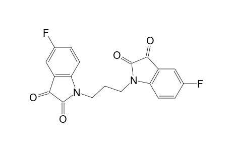 1H-Indole-2,3-dione, 1,1'-(1,3-propanediyl)bis[5-fluoro-