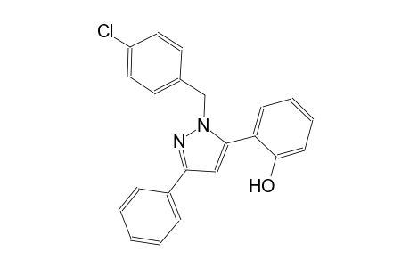 phenol, 2-[1-[(4-chlorophenyl)methyl]-3-phenyl-1H-pyrazol-5-yl]-