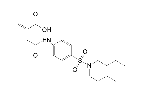 4'-(dibutylsulfamoyl)-2-methylenesuccinanilic acid