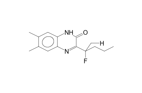 3-(ALPHA-FLUORO-SEC-PENTYL)-2-OXO-6,7-DIMETHYL-1,2-DIHYDROQUINOXALINE