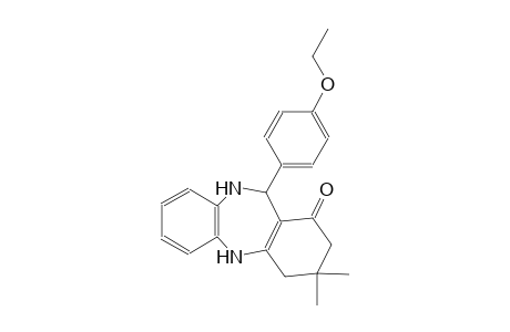 11-(4-ethoxyphenyl)-3,3-dimethyl-2,3,4,5,10,11-hexahydro-1H-dibenzo[b,e][1,4]diazepin-1-one