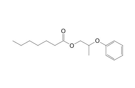 (+-)-2-Phenoxy-1-propyl heptanoate