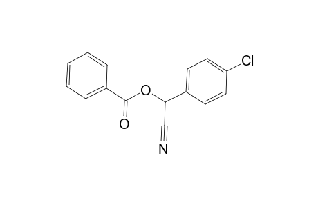 Benzeneacetonitrile, .alpha.-(benzoyloxy)-4-chloro-