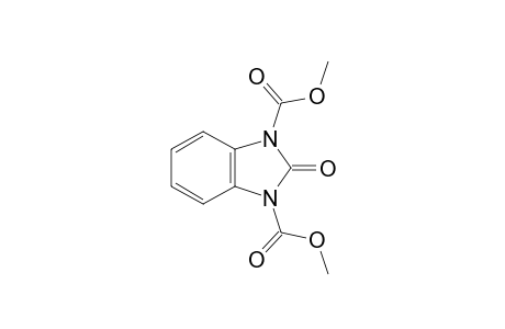 2-oxo-1,3-benzimidazolinedicarboxylic acid, dimethyl ester