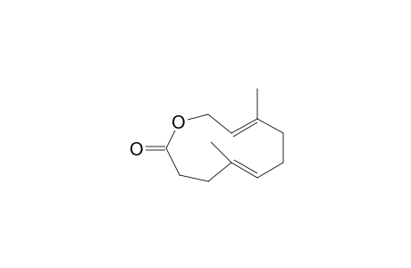 (4E,8E)-4,8-dimethyl-4,8-decadien-10-olide