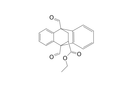 9,10-Ethanoanthracene-11-carboxylic acid, 9,10-diformyl-9,10-dihydro-, ethyl ester