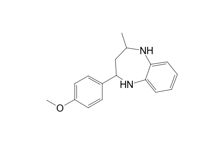 2-(4-Methoxyphenyl)-4-methyl-2,3,4,5-tetrahydro-1H-1,5-benzodiazepine