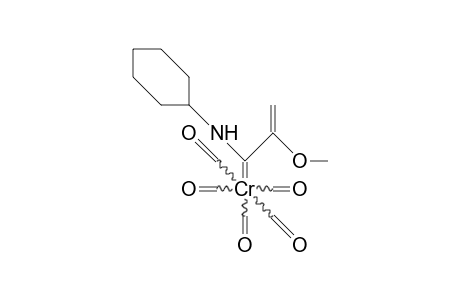 (Cyclohexylamino-(1-methoxyvinyl)carbene)pentacarbonylchromium