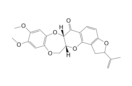 (cis)-13-homo-13-oxarotenone