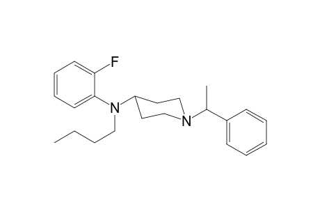 N-butyl-N-2-fluorophenyl-1-(1-phenylethyl)piperidin-4-amine