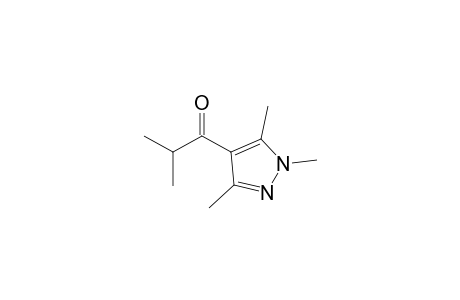 2-methyl-1-(1,3,5-trimethyl-4-pyrazolyl)-1-propanone
