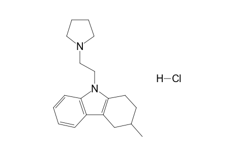9-[2'-(1"-Pyrrolidinyl)ethyl]-3-methyl-1,2,3,4-tetrahydrocarbazole - hydrochloride
