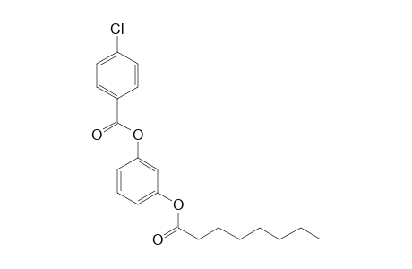 1,3-Benzenediol, o-(4-chlorobenzoyl)-o'-octanoyl-