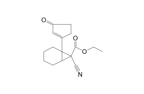 Bicyclo[4.1.0]heptane, 7-.beta.-methoxycarbonyl-7-.alpha.-cyano-1-(1-cyclopenten-3-on-1-yl)-, (Z)-