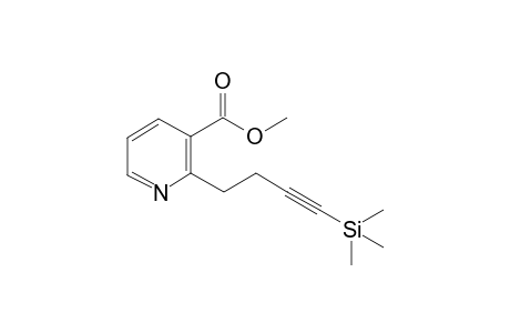 Methyl 2-(4-(trimethylsilyl)but-3-yn-1-yl)nicotinate