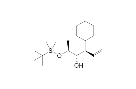 (2S,3S,4R)-2-tert-Butyldimethylsiloxy-4-cyclohexylhex-5-en-3-ol