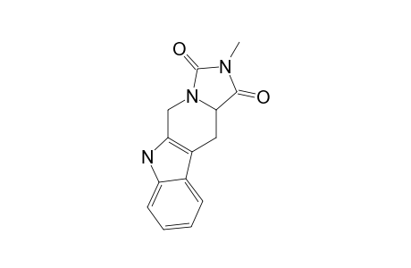 2-METHYL-1,3-DIOXO-6H-1,2,3,5,11,11A-HEXAHYDROIMIDAZO-[1,5-B]-BETA-CARBOLINE