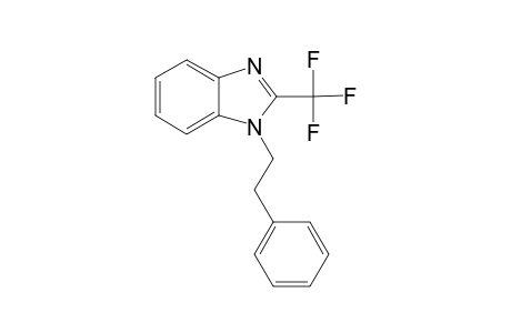 1-(2-Phenylethyl)-2-(trifluoromethyl)-1H-benzimidazole