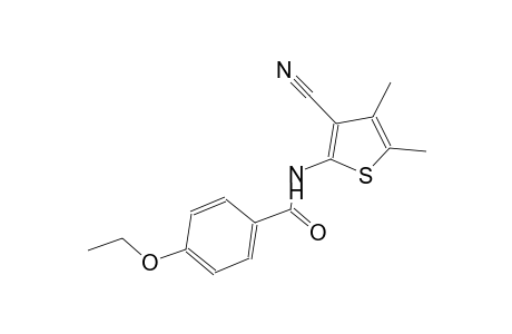 N-(3-cyano-4,5-dimethyl-2-thienyl)-4-ethoxybenzamide