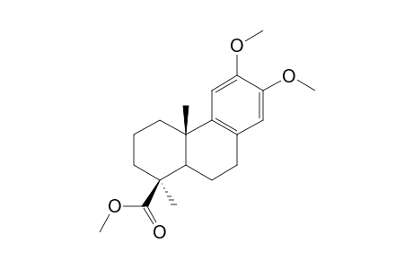 Methyl 12,13-dimethoxypodocarpa-8,11,13-trien-19-oate