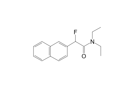 N,N-diethyl-2-fluoro-2-(naphthalen-2-yl)acetamide