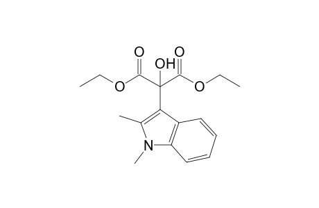 Diethyl 2-hydroxy-2-(1',2'-dimethyl-3'-indolyl)malonate