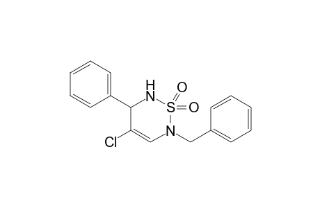 2-Benzyl-5-phenyl-4-chloro-5,6-dihydro-1,2,6-thiadiazine - 1,1-dioxide