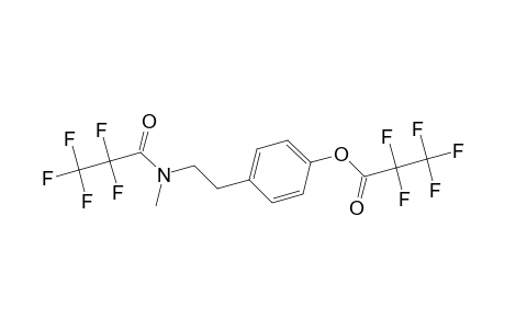 4-(2-[Methyl(2,2,3,3,3-pentafluoropropanoyl)amino]ethyl)phenyl 2,2,3,3,3-pentafluoropropanoate