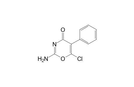 2-Amino-5-phenyl-6-chloro-4-oxo-4H-1,3-oxazine