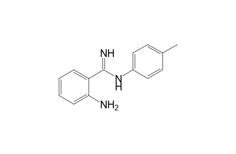 2-Amino-N-(4-methylphenyl)benzamidine