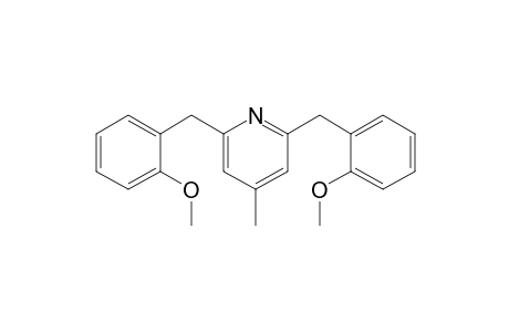 2,6-Bis(2-methoxybenzyl)-4-methylpyridine