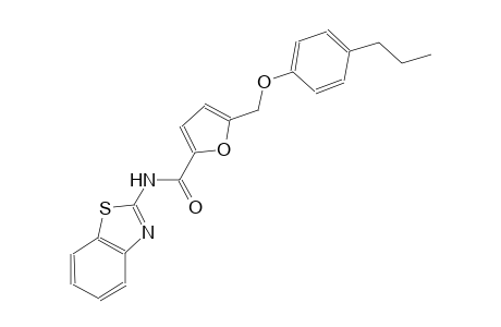 N-(1,3-benzothiazol-2-yl)-5-[(4-propylphenoxy)methyl]-2-furamide