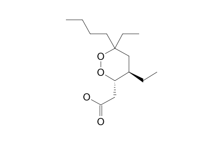 2-[(3S,4R)-6-butyl-4,6-diethyldioxan-3-yl]acetic acid