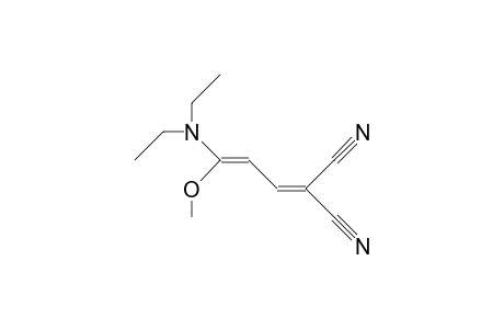 1,1-Dicyano-4-diethylamino-4-methoxy-1,3-butadiene