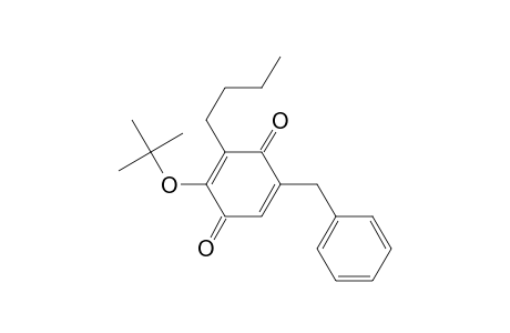 2-tert-Butoxy-3-n-butyl-5-(phenylmethyl)cyclohexa-2,5-diene-1,4-dione