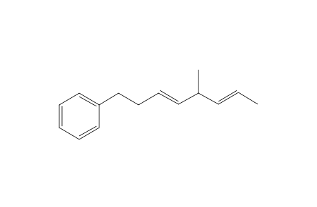 ((3E,6E)-5-methylocta-3,6-dien-1-yl)benzene