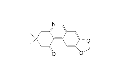3,3-Dimethyl-2,4-dihydro-[1,3]dioxolo[4,5-j]phenanthridin-1-one